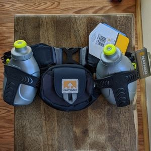 NATHAN Trail Mix Adjustable Hydration Belt Unisex
